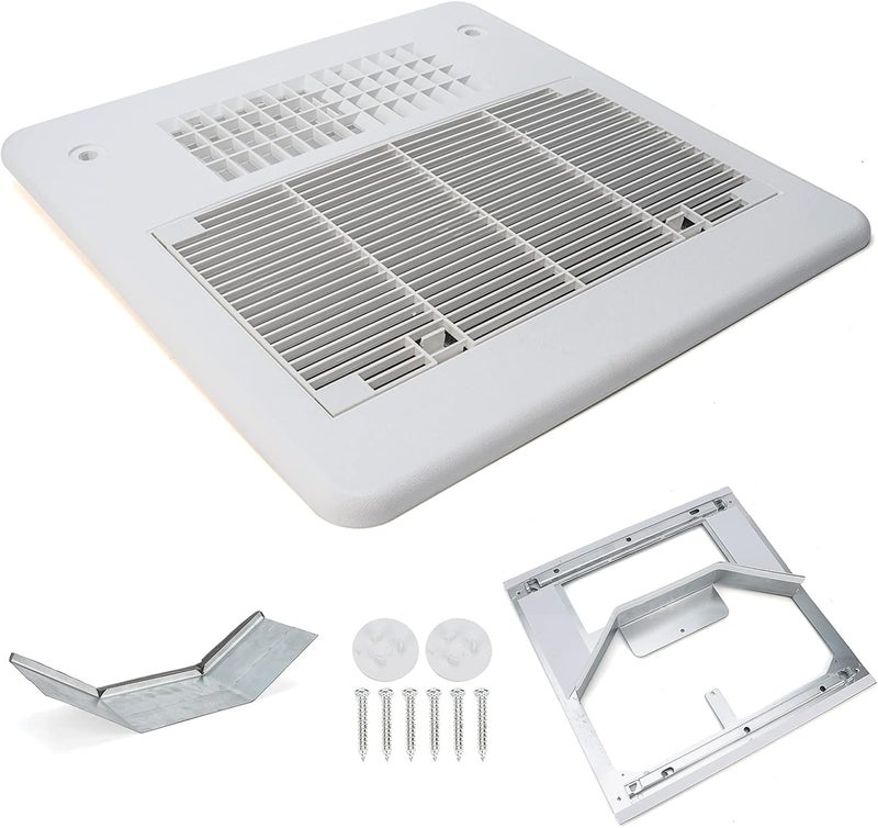 OZXC RV Roof AC Distribution Grille Cover, Air Conditioning Return Kit, Air Conditioner Quick-Cool Duct Exhaust Type Replace 3105935.047 Compatible with Camper Trailer - Image 1